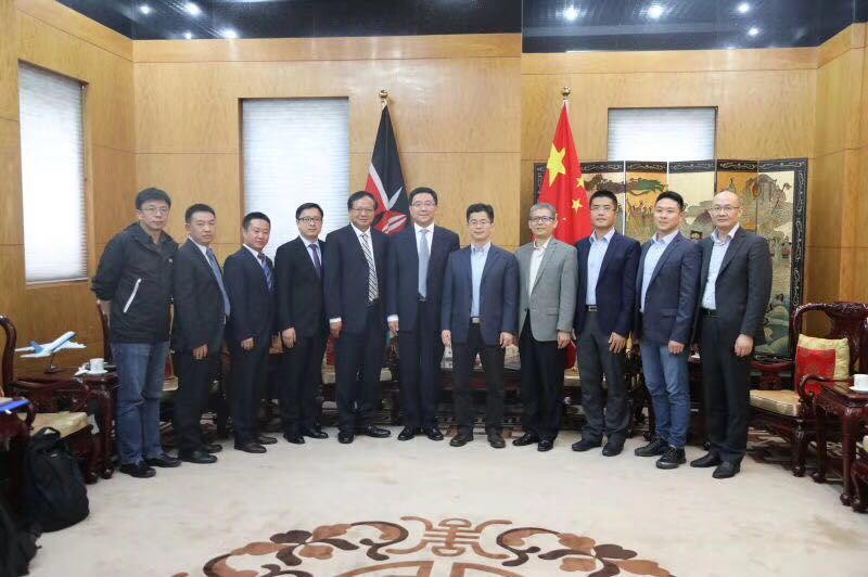 北京源莱水处理随组团访问肯尼亚践行“”， 调研当地供水及水环境状况
