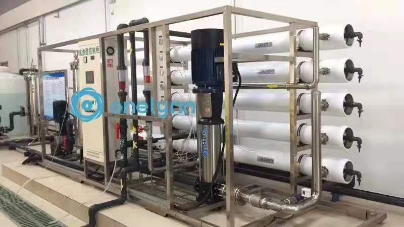 多介质过滤+二级RO反渗透+EDI水处理设备