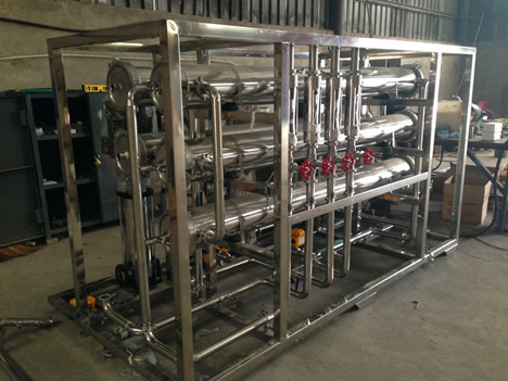 Reverse osmosis equipment for electroplating plants