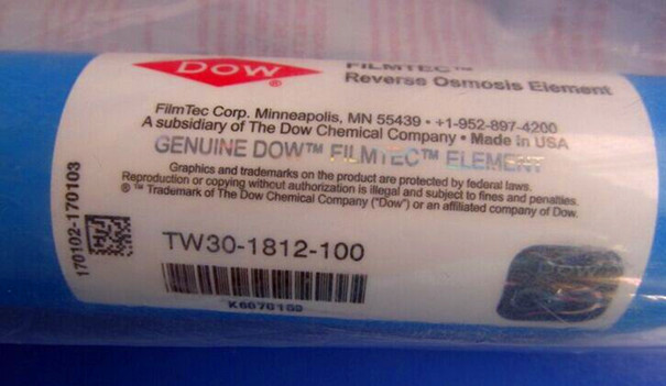 Dow membrane TW30-1812-100G