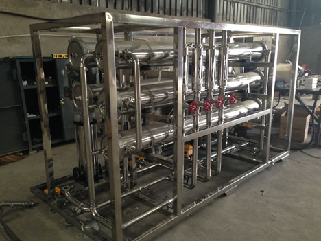 4T/h two-stage reverse osmosis equipment