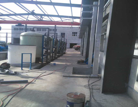 100T/h softened water equipment